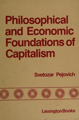 Philosophical and economic foundations of capitalism