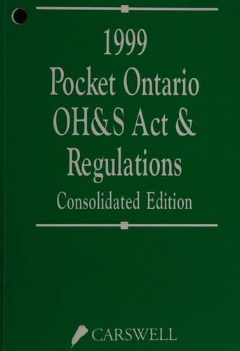 Pocket Ontario OH&S Act and Regulations