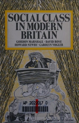 Social class in modern Britain