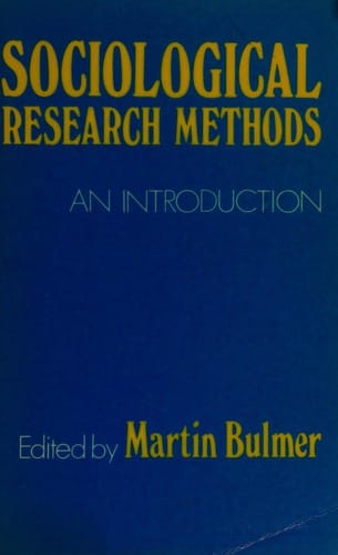 Sociological research methods