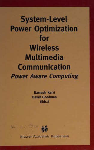 System-level power optimization for wireless multimedia communication