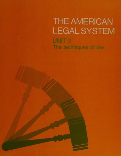 The techniques of law