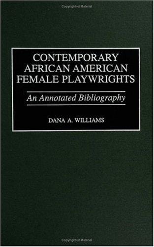 Contemporary African American female playwrights