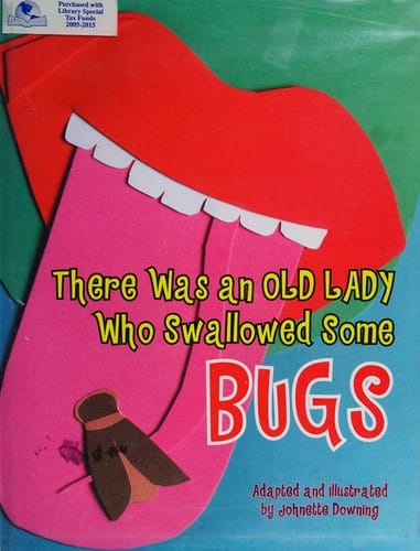 There was an old lady who swallowed some bugs