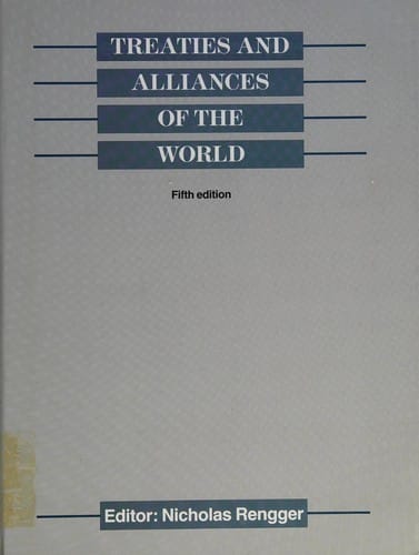 Treaties and alliances of the world