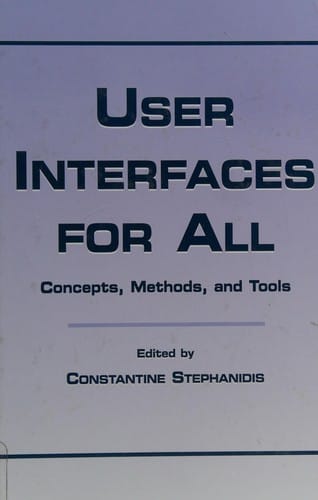 User interfaces for all