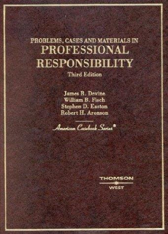 Professional responsibility