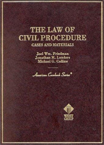 The Law of Civil Procedure