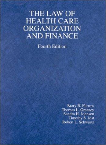 The Law of health care organization and finance