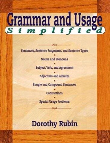 Grammar and usage simplified