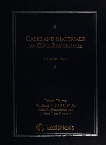 Cases and materials on civil procedure
