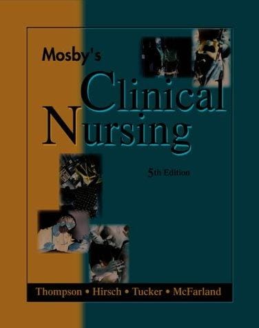 Mosby's clinical nursing