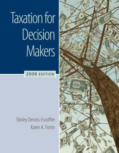 Taxation for decision makers