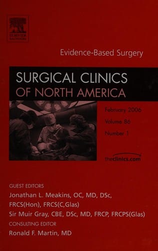 Evidence-based surgery
