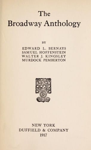 The Broadway anthology