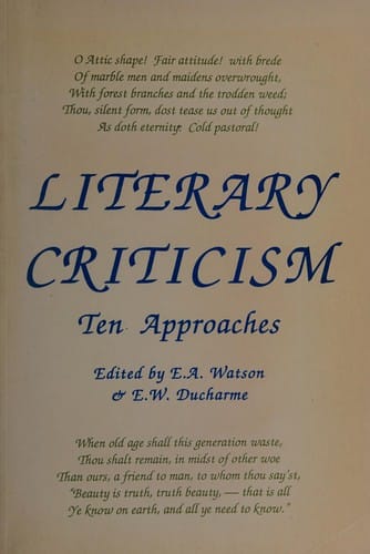 Literary criticism