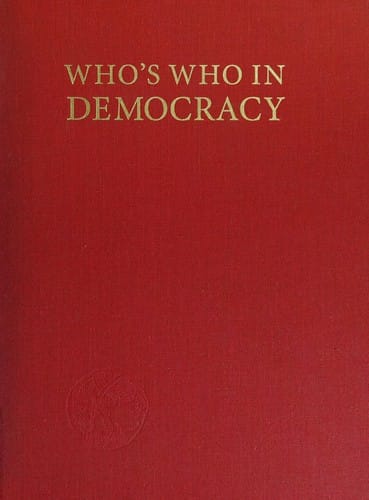 Who's who in democracy