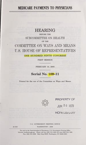 Medicare payments to physicians