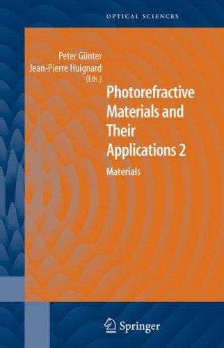 Photorefractive materials and their applications 2