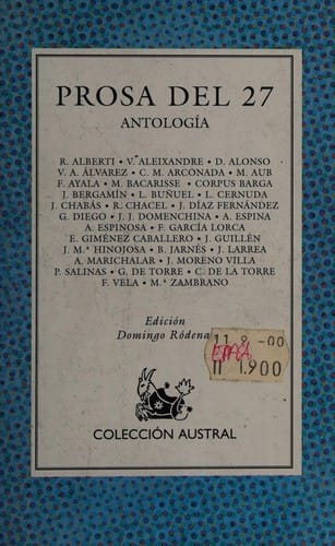Prosa del 27
