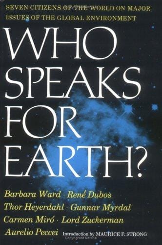 Who speaks for earth?