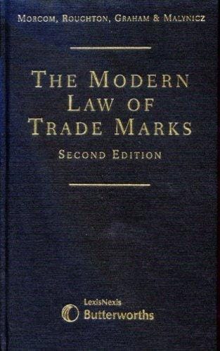 The Modern Law of Trade Marks