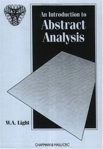 An introduction to abstract analysis
