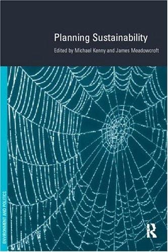 Planning sustainability