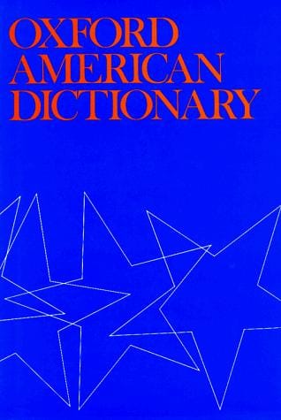 Oxford American dictionary