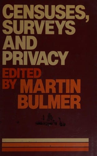 Censuses, surveys, and privacy