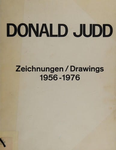 Zeichnungen = Drawings, 1956-1976