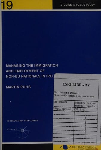 Managing the immigration and employment of non-EU nationals in Ireland