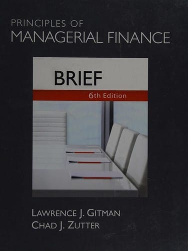 Principles of managerial finance