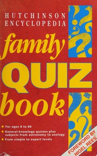 Hutchinson encyclopedia family quiz book