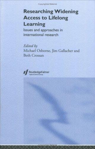 Researching widening access to lifelong learning