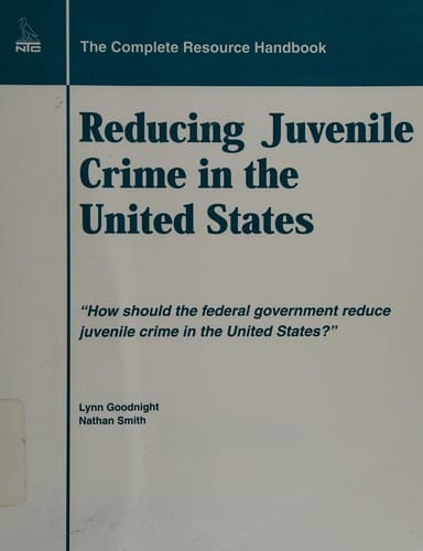 Reducing juvenile crime in the United States