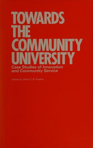 Towards the community university