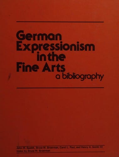 German expressionism in the fine arts