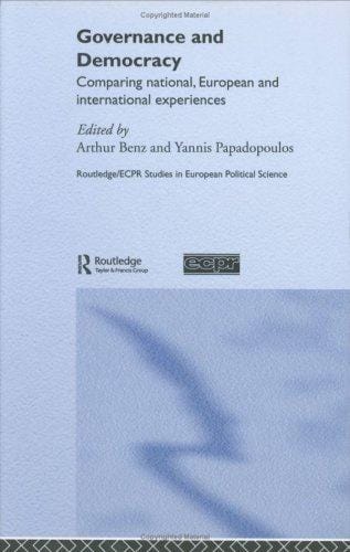 Governance and democracy