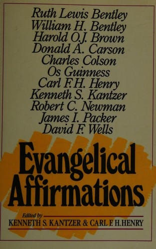 Evangelical affirmations