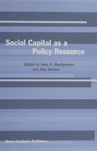 Social capital as a policy resource