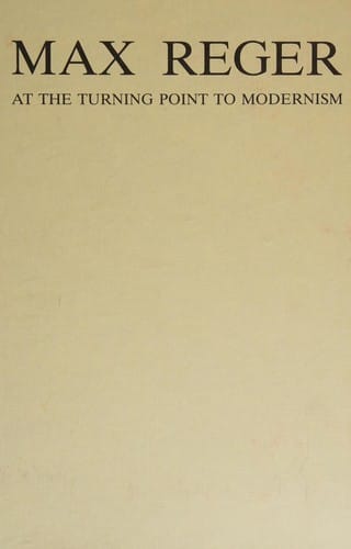 Max Reger, at the turning point to modernism