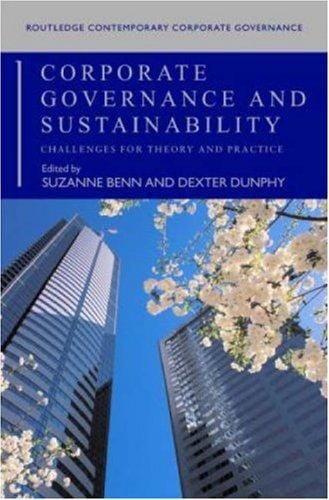 Corporate governance and sustainability