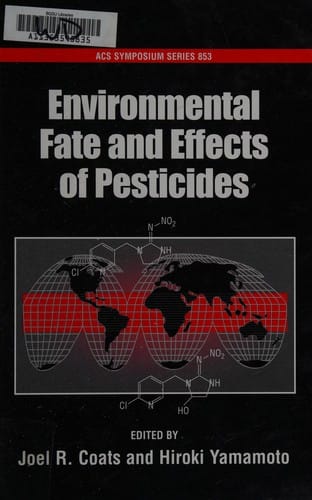 Environmental fate and effects of pesticides
