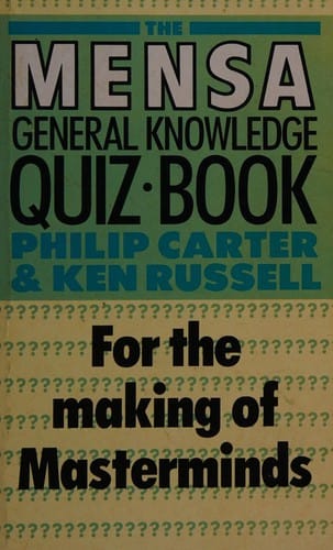 Mensa general knowledge quiz book