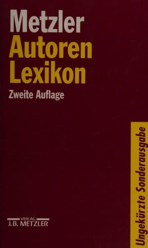 Metzler Autoren Lexikon
