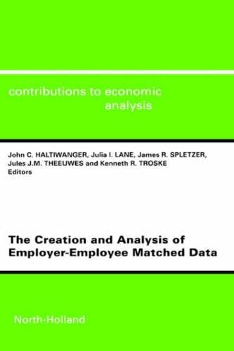 The creation and analysis of employer-employee matched data