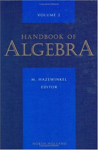 Handbook of algebra