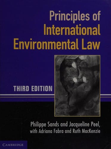 Principles of international environmental law