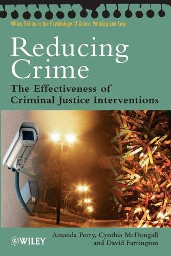 Reducing crime
